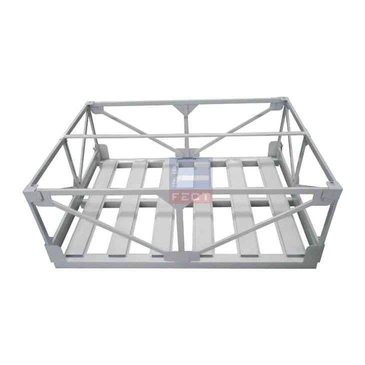 Heavy Duty pliye Steel Frame Container Palette